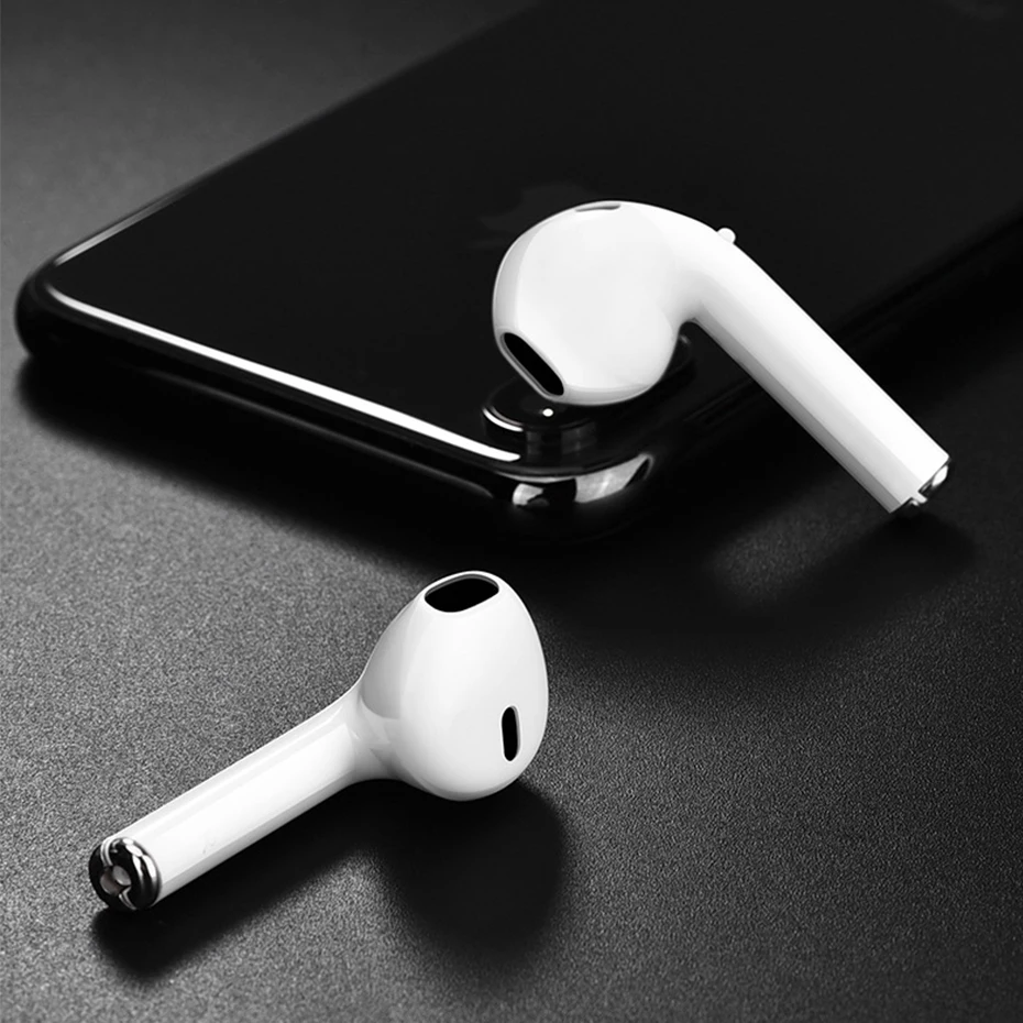 i7s TWS Twins Wireles Earphone Mini Bluetooth V4.2 Earbuds Stereo In-Ear Headset for Iphone 7 Android Huawei Xiaomi Samsung