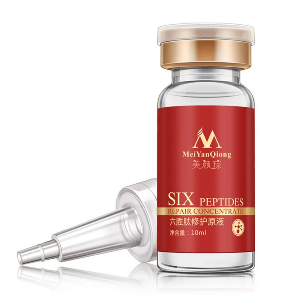 

10ml Natural Argireline Aloe Vera Collagen Peptides Rejuvenation Anti Wrinkle Serum For The Face Skin Care Products