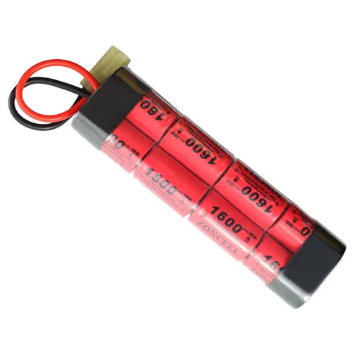 Últimas Novidades 20c Modelo 1600mah ni mh Bateria Grupo 8s cs Ak47 Agosto Mp5 m4 Recarregável Li-ion Celular um no 9.6v - Image 6