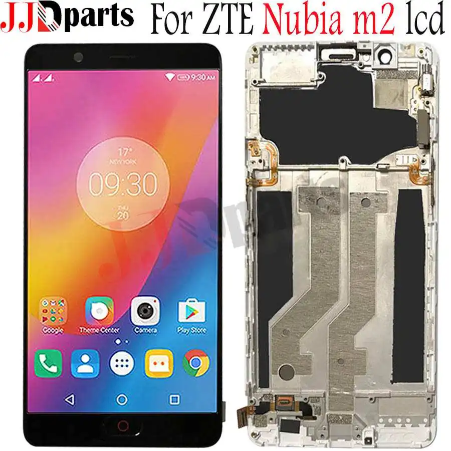 

For 5.5" ZTE Nubia M2 LCD Display Touch Screen Digitizer Assembly Replacement Parts For ZTE M2 NX551J LCD Display Free Shipping