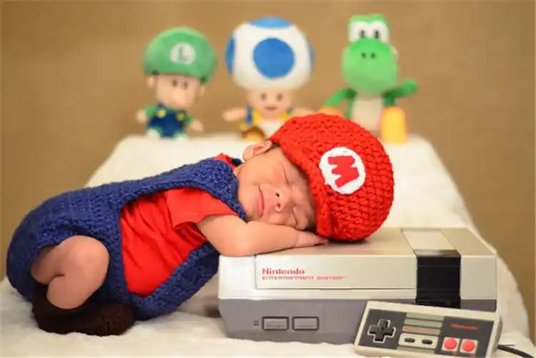 newborn mario costume