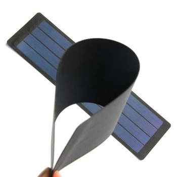 

2W 6V Flexible Solar Cell Amorphous Silicon Foldable Solar Panel DIY Solar Charger Rain Resistant Super Slim Waterproof