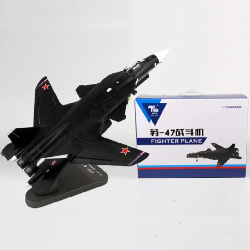 

1/72 scale Soviet Union Navy Army Su47 fighter aircraft Russia airplane Sukhoi Su-47 Type Firkin Supersonic models collections