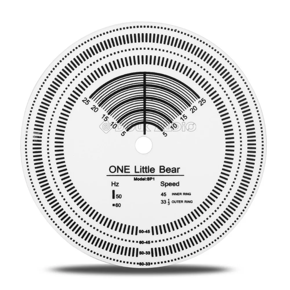 Nobsound 50/60Hz стробоскопический Скорость мерцающий светильник+ Тахометр диск для проигрывателя LP пластинки фонограф комплектующие для плеера