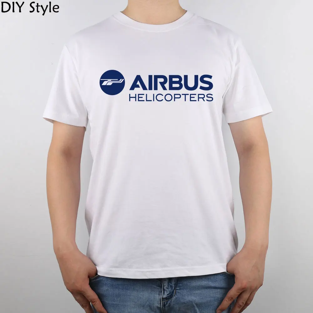 Airbus Helicopters logo 2014 T shirt Top Pure Cotton Men T shirt New