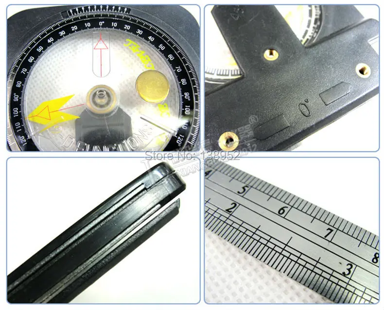 Multifunction Angle level with track protractor with