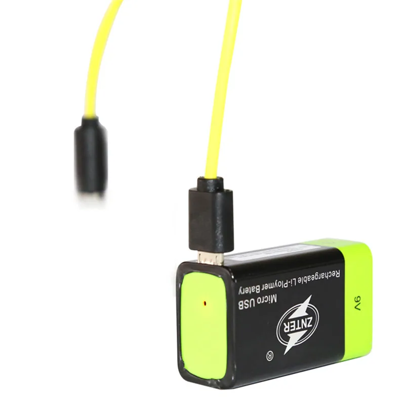 ZNTER 400MAH 9V Rechargeable Battery Micro USB Charging 9v Standard Rechargeable Lithium Battery with Micro USB Cable Bateria ZNTER 400MAH 9V Rechargeable Battery Micro USB Charging 9v Standard Rechargeable Lithium Battery with Micro USB Cable Bateria