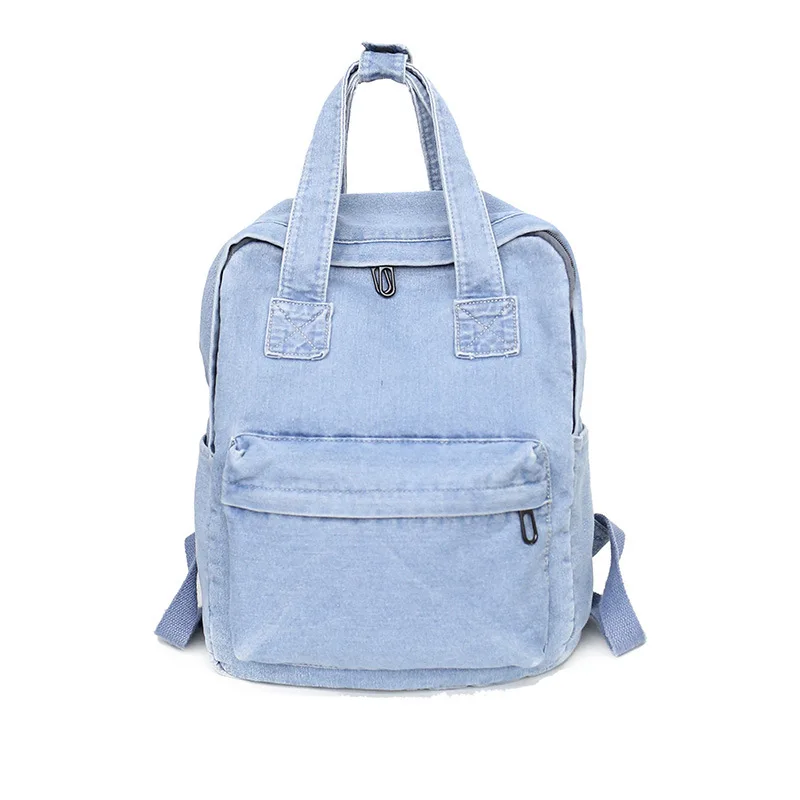 Женский высококачественный холщовый рюкзак для путешествий, женский рюкзак Mochila Feminina Sac A Dos Back Pack, школьные сумки для девочек-подростков, рюкзак - Цвет: Blue