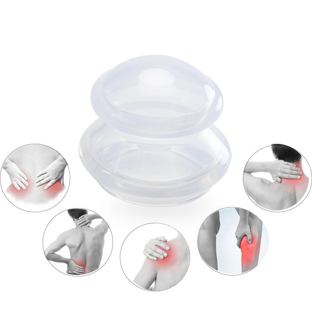 1pcs Silicone Massage Vacuum Cupping Body Facial Cups Set Slimming Blood Circulation Physical Therapy Health Care