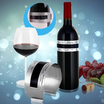 

Hot New Stainless Steel LCD Electric Red Wine Digital Thermometer Temperature Meter HY99 JU29