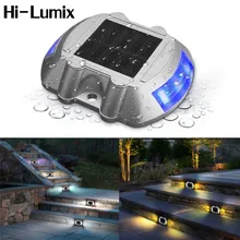 Hi-Lumix солнечные светодиодные фонари для разметки декоративные лампочки с алюминиевым радиатором беспроводная наружная безопасность садовый декор акцентное освещение