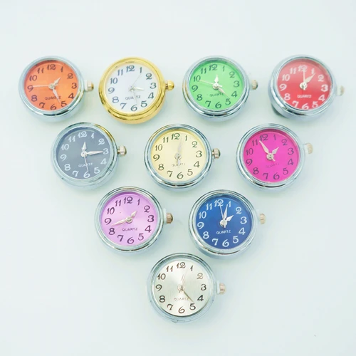 

Fashion beauty Round Quartz Working Pop Charm Watch snap buttons fit 18MM snap bracelet snap jewelry NS1001