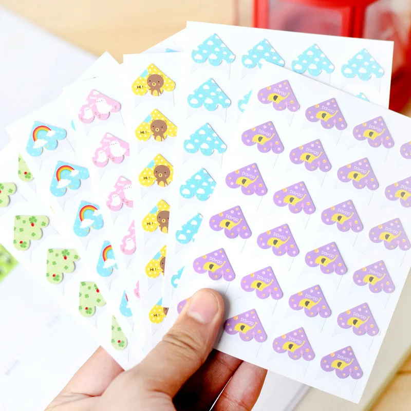 (1Lot=6Sheets=144Pcs Corner Stickers) Paper DIY Photo Album Scrapbook Sticker For Wedding Picture Foto Frame Decoration | Дом и сад