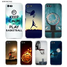 Прозрачный силиконовый чехол I Love Basketball для iPhone 11 11Pro XS MAX XR X 8 7 6S 6 Plus 5S чехол для телефона