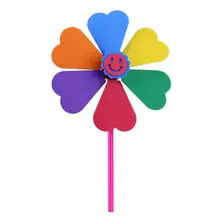 1 шт. DIY многоцветная детская игрушка для маленьких мальчиков и девочек штифт ветряной мельницы DIY классическая игрушка ручная вставка EVA ветряная мельница