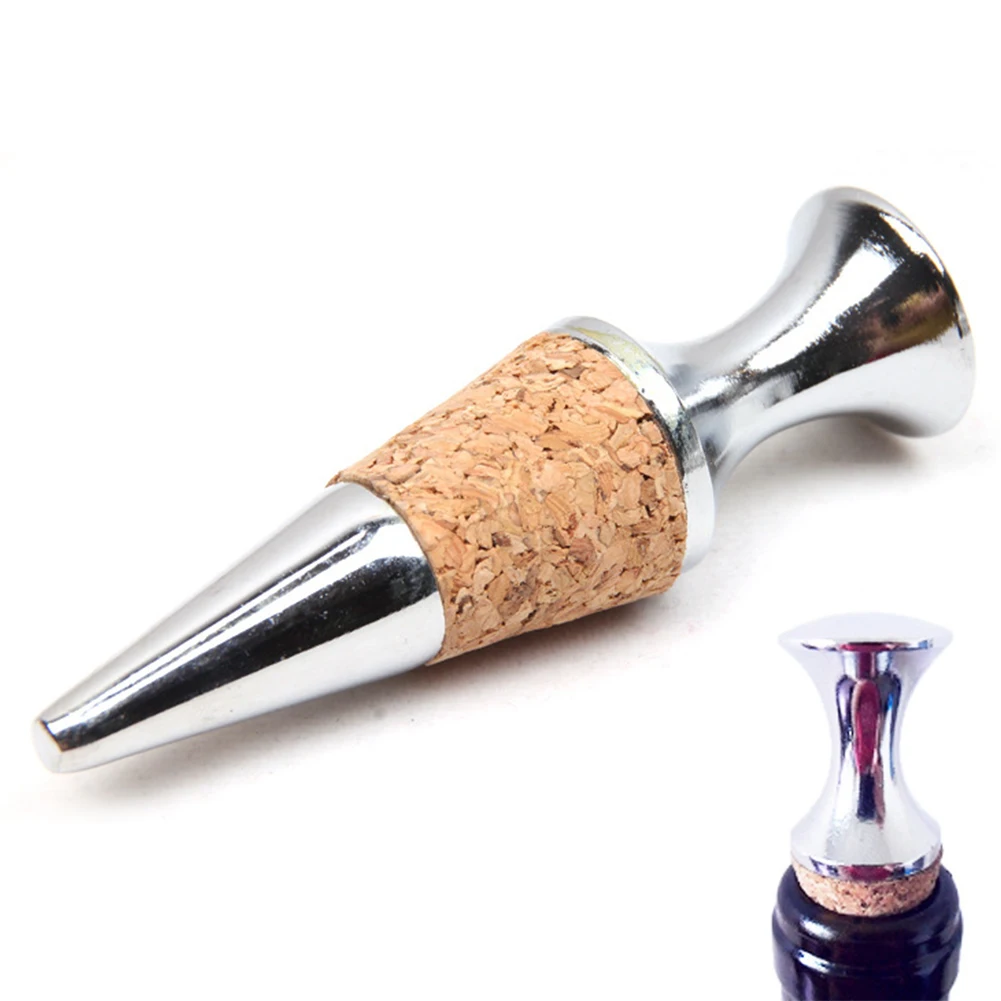 

3pcs Wine Stopper Flat Mini Twist Cap Tools Bar Cork Bottle Sealing Leakproof Storage Reusable Zinc Alloy Accessories Home