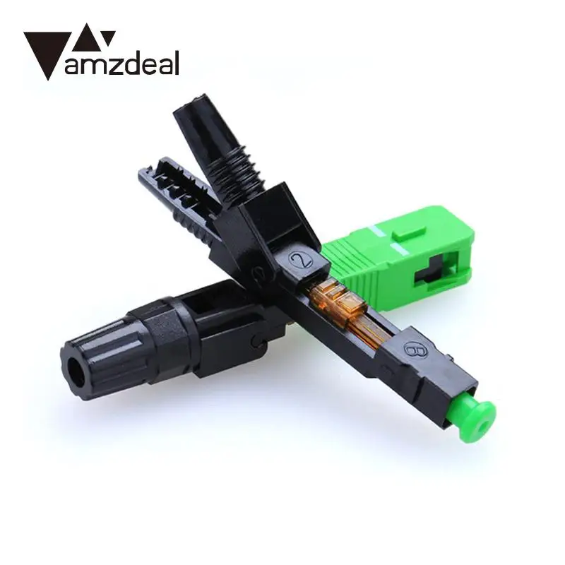 

Adapter Connector Optical Fiber Cables APC Tablet Quick Medium Low Loss SC