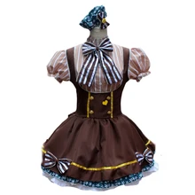 Brown French Maid Dress font b Women b font Sweet Lolita Dress font b Anime b