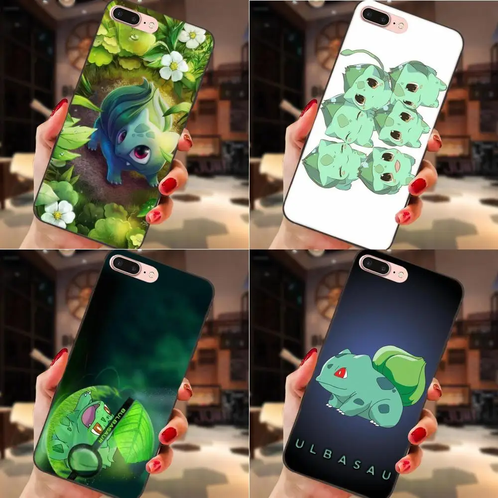 

Soft Phone Case Coque For Huawei nova 2 Plus 2S 3i 4 Y3 Y5 II Y6 Y7 Y9 Lite Plus Prime 2017 2018 2019 Pokemons Bulbasaur