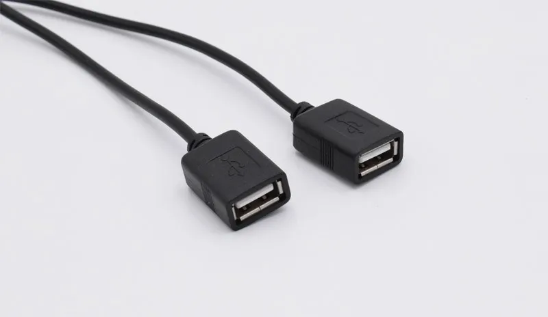 XCGaoon автомобильный DC-DC конвертер Модуль кабель с 2 usb-портами, вход DC 12V к USB выход 5V 3A, зарядка для iPhone смартфон мобильный