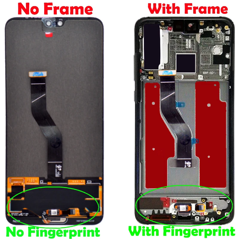 6," ЖК huawei P20 Pro ЖК с рамкой дисплей экран сенсорный дигитайзер сборка P20 Pro CLT-AL01 ЖК P20 Plus дисплей