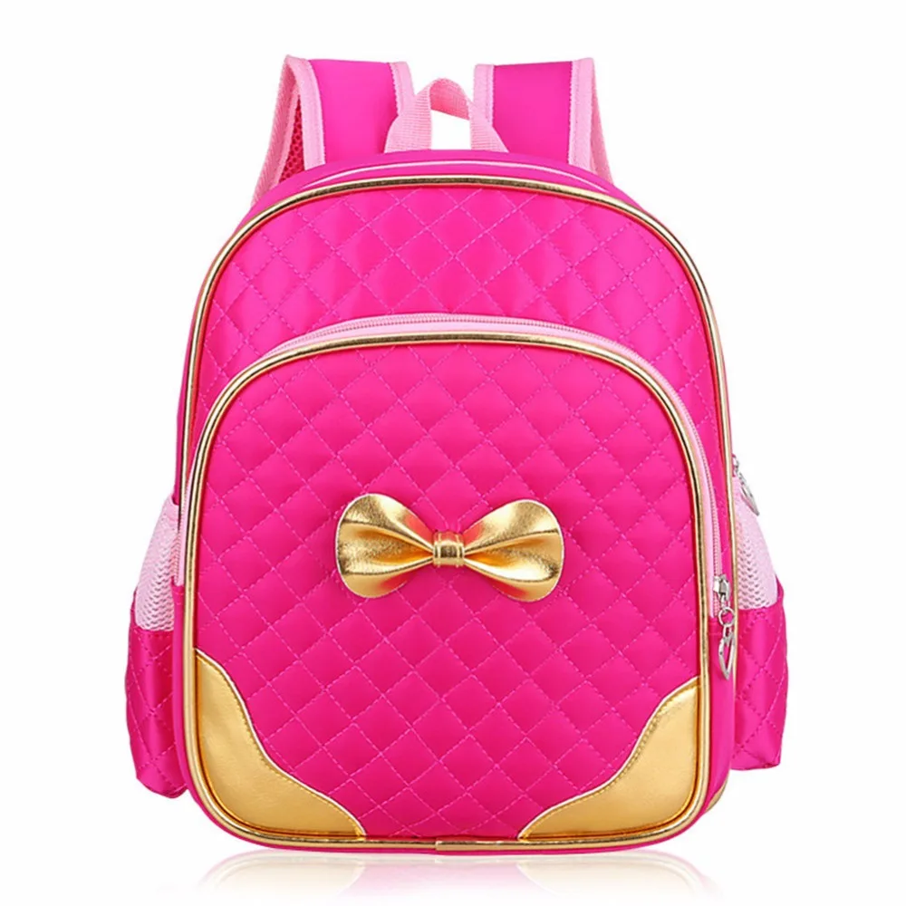 ZHIERNA 2 7 Years Girls Kindergarten Schoolbag Princess Pink Cartoon ...