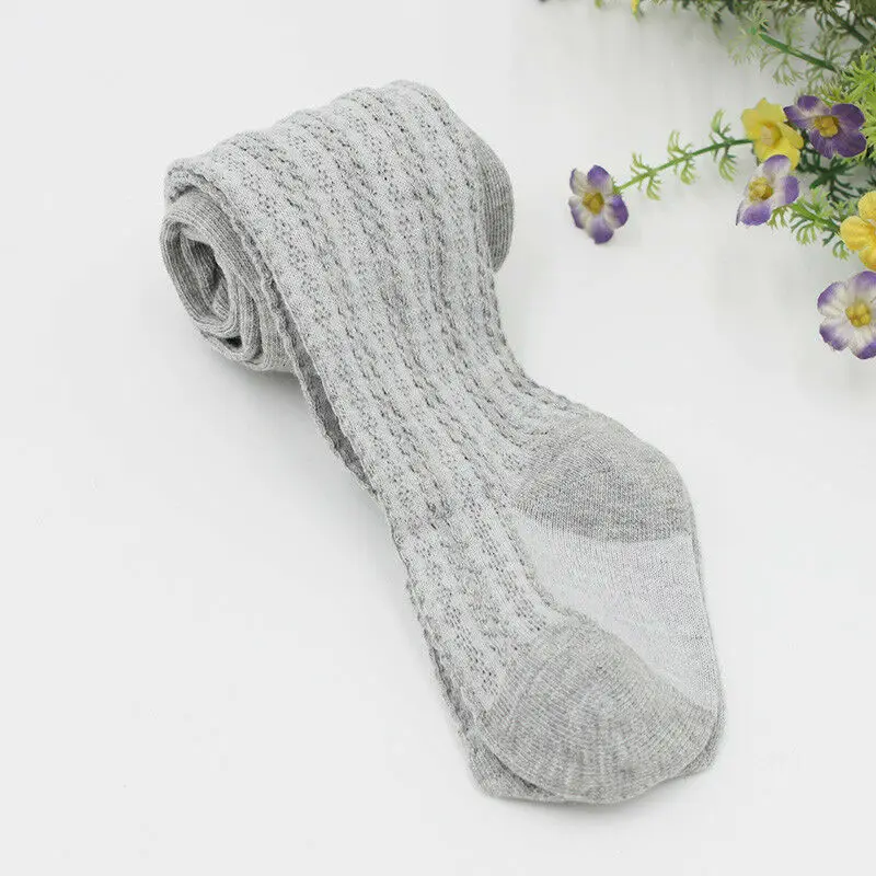Baby Stockings Newborn Baby Tights Toddler Kids Girls Tights 100% Cotton Warm Pantyhose 6M-3T