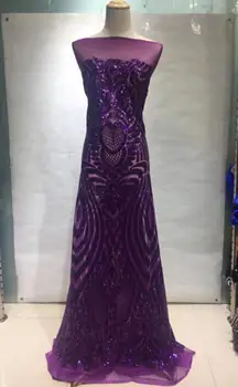 

nice looking feather embroidery tulle mesh lace fabric Cyndi-8810 with good quality for party dress