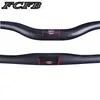 carbon  handlebar Matte Full UD Carbon Fiber Mountain Bicycle Straight Flat/Bend Riser Handlebar Bike MTB Part 31.8*600 - 760 mm ► Photo 2/5