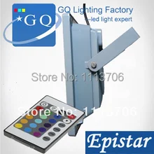 30 шт./лот 10 Вт 20 Вт 30 Вт 50 Вт RGB привело прожектор площадь RGB LED проектор открытый свет лампа светодиодная фара