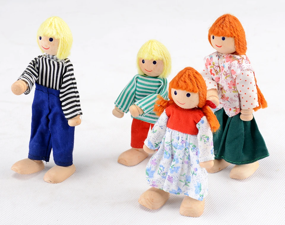 Деревянный фермер кукла обувь для девочек и мальчиков марионетки интересные деревянные игрушка, подарок для ребёнка Новый DIY