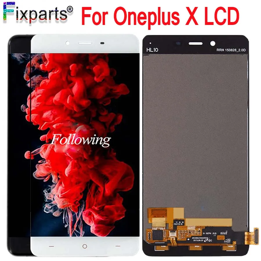 

Oneplus X LCD Display Touch Screen Sensor 100% Tested New Digitizer Replacement For 5.0 inches LCD One Plus X E1003 LCD Screen
