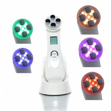 Светодиодный фотон для ухода за кожей электрические инструменты Ems Электропорация для лица против морщин Подтяжка кожи Отбеливание лифтинг массаж