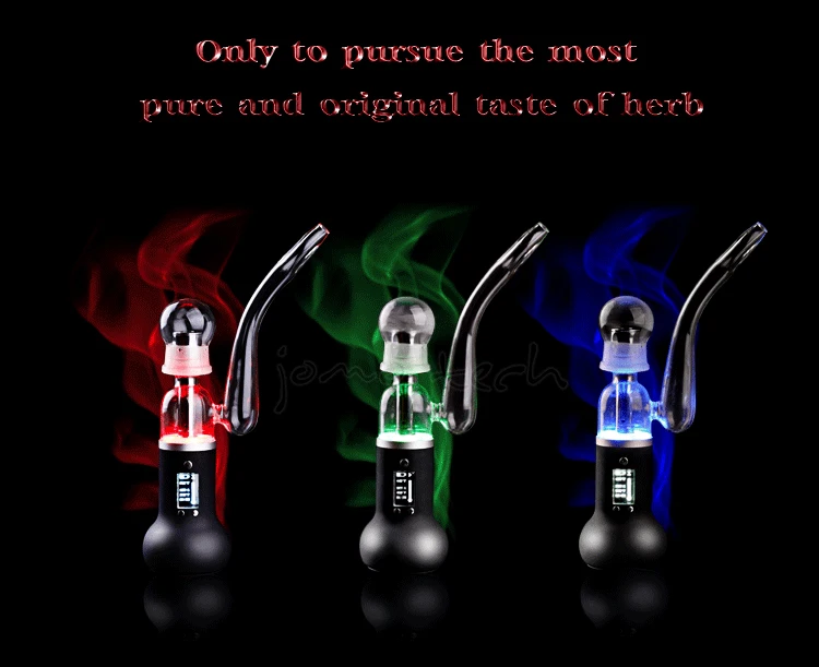 JOMOTECH 2200mAh Battery E Cigarette Dry Herb Vaporizer Kit 7.4 Input Voltage Ecig Portable Hookah Dry Herb Vape 05