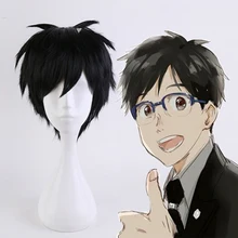 Юрий! На льду Косплэй парики Katsuki Юрий Косплэй термостойкие синтетический Аниме Косплэй парики Хэллоуин Карнавальные вечерние парики
