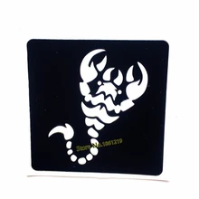 1 шт сексуальный Скорпион полый шаблон татуировки для трафарета поддельные водонепроницаемые наклейки татуировки для женщин мужчин ноги боди-арт