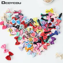 20PCS Colorful Bow Hairpins Hair Barrettes Children Accessories Cute Baby Girls Headwear Hair Clip superman batman captain america hairpins hair ornaments hair jewelry children hair accessories girls hair clip kids barrettes