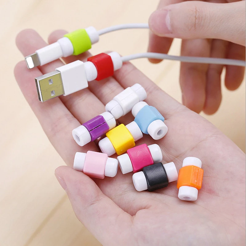 Headphone Earphone Line Protector USB Charging Cable Protection Data Cable Guard Saver