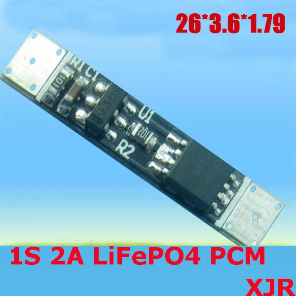 1S 3.2V 4A LiFePo4 LiFe 18650 Battery Cell BMS PCB Protection Circuit Board PCM