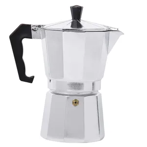 Moka Эспрессо кофеварка/glantop алюминий 1cup/3cup/6cup/9cup/12cup итальянская плита/Перколятор горшок инструмент - изображение