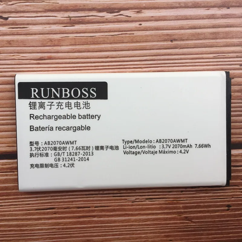 

New Original AB2070AWMT 2070mAh Battery For Philips E170 Smart Mobile Cell Phone Battery