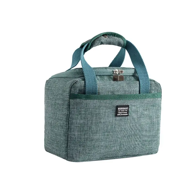 

2019 New Portable Thermal Insulated Lunch Box Tote Cooler Bag Unisex Pouch Lunch Container