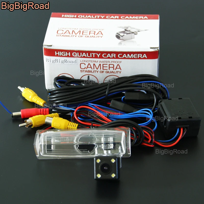 Bigbigroad Car Rear View Reverse Backup Camera With Filter / Power