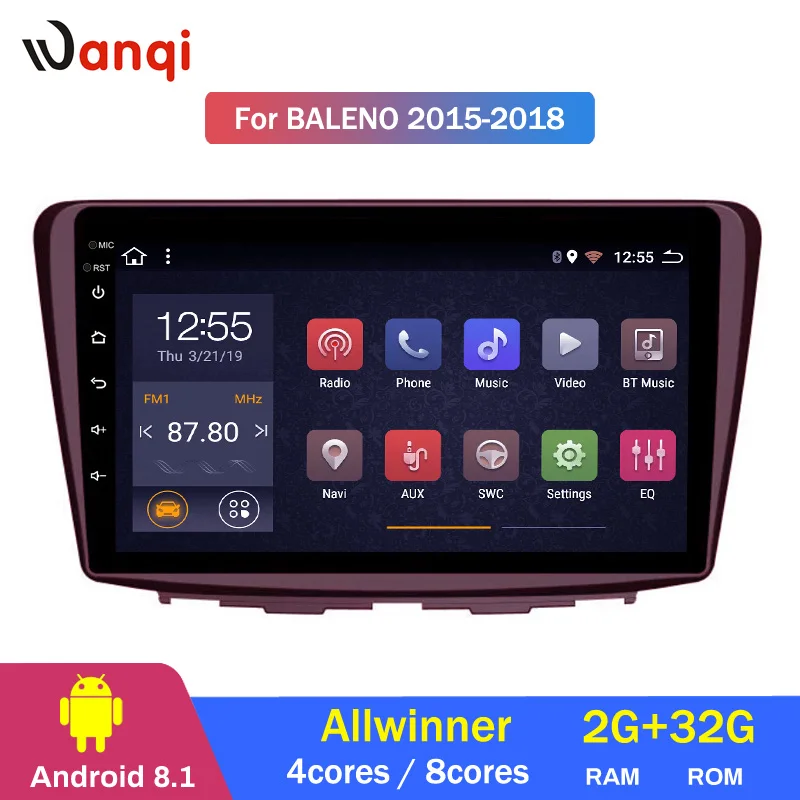 Discount 2G RAM 32G ROM 9 Inch Android 8.1 Car Dvd Gps Player for Suzuki Baleno 2015-2018 Radio Video Navigation 0