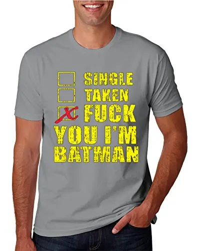 Одноместный Приняты Пошел На Хуй Я Бэтмен Футболка мужская Футболка|men t-shirt|t-shirt