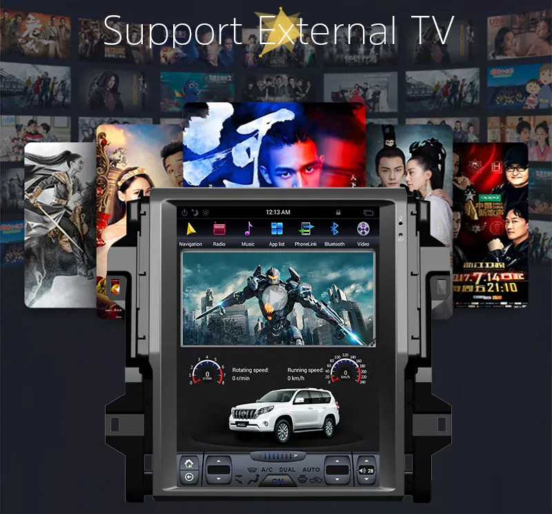 Top 10.4 Inch Tesla style Android 7.1 Car Radio GPS Navi For Mitsubishi Pajero V97 V93 Shogun Montero 2006+ Unit Stereo Satnav 64GB 28