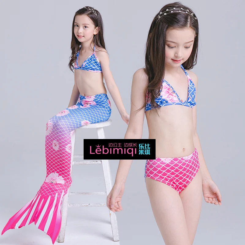 

Children's Mermaid Swimming Dress Girls Princess Mermaid Tail Swimming Girls 'Beach Segment Bikinis