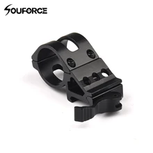 QD Quick Relase 45 Градусов Крепление со смещением 20 мм Вивер рельс сторона 25,4 мм/30 мм кольцо прицела для фонарика/лазера/прицел