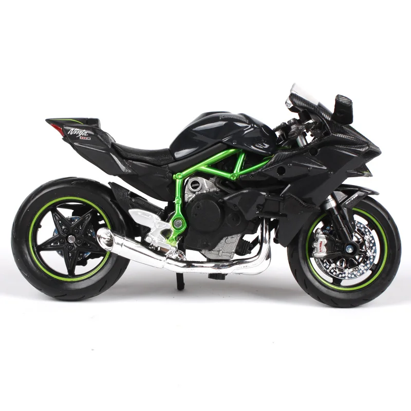 Модель мотоцикла MAISTO 1:18 Kawasaki Ninja H2R H2 R модель литая под давлением игрушка новинка
