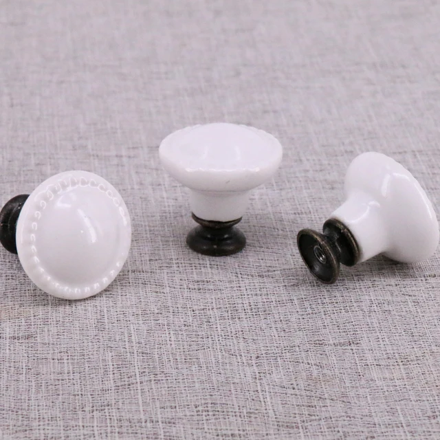 Best Price 8PCS Ceramic White Door Knob Drawer Cabinet Kitchen Wardrobe Handle furniture door hardware handles pulls porcelain knobs Best Price 8PCS Ceramic White Door Knob Drawer Cabinet Kitchen Wardrobe Handle furniture door hardware handles pulls porcelain knobs